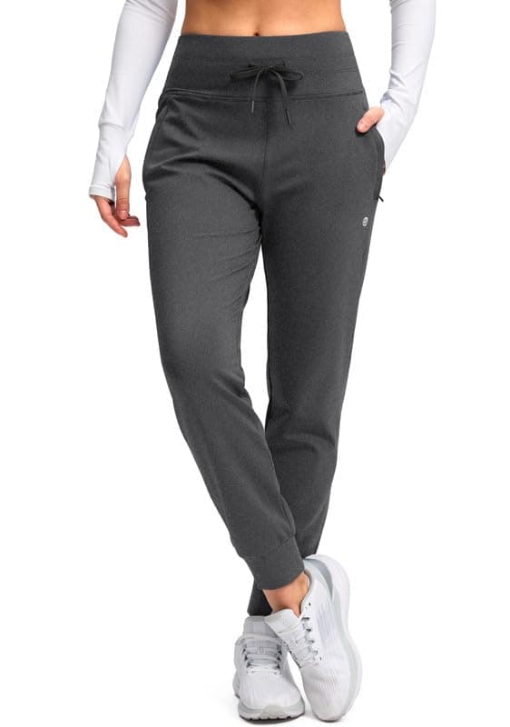G Gradual Women's Fleece Lined Joggers Water Resistant Hiking Pants view 6