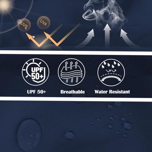 Hiking Pants Women UPF 50+ Cargo Quick Dry Water Resistant Elastic Waist 4 Pockets Lightweight Travel Work Casual Running view 6