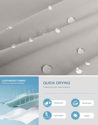 Pudolla Men's Athletic Shorts with Zipper Pockets 5"/7"/9" Lightweight Quick Dry Workout Gym Running Shorts view 5