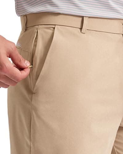 Men's Golf Shorts 7"/ 9"/ 11" Inseam with 5 Pockets Lightweight Stretch Quick Dry Casual Dress Hybrid Short for Men view 4