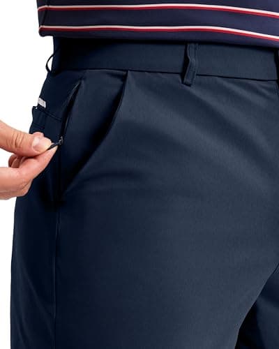 Men's Golf Shorts 7"/ 9"/ 11" Inseam with 5 Pockets Lightweight Stretch Quick Dry Casual Dress Hybrid Short for Men view 4