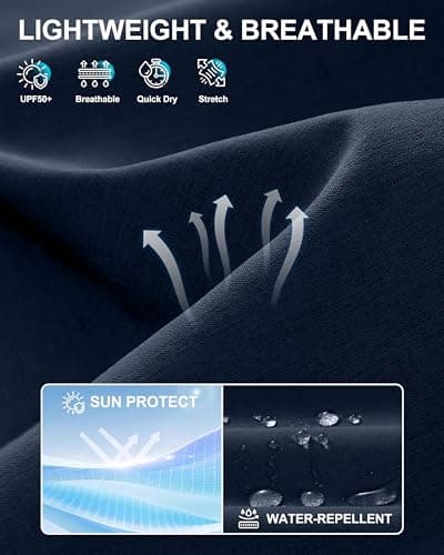 Men's Golf Shorts 7"/ 9"/ 11" Inseam with 5 Pockets Lightweight Stretch Quick Dry Casual Dress Hybrid Short for Men view 5