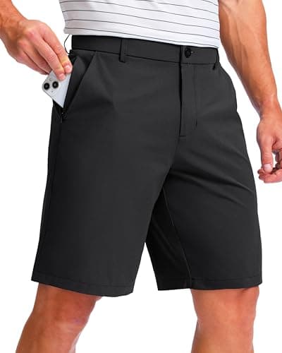 Men's Golf Shorts 7"/ 9"/ 11" Inseam with 5 Pockets Lightweight Stretch Quick Dry Casual Dress Hybrid Short for Men — image 1