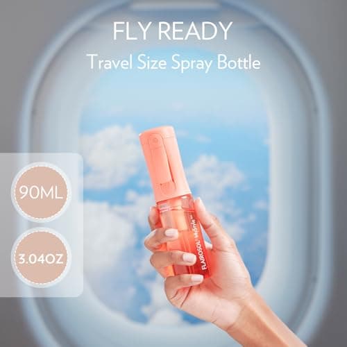 FLAIROSOL MyStyle Travel Continuous Spray Bottle, 3 Pack, 3.04oz/90ml | Ultra fine continuous mist for face, hairstyling, salon, cleaning, beauty, toners, hydration & makeup view 2