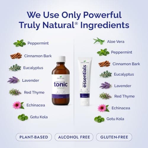 Healthy Gums Starter Kit, Tooth & Gums Tonic + Essentials Toothpaste | Tooth & Gums Tonic, Essentials Toothpaste, Fluoride-Free, Alcohol-Free, Vegan view 3