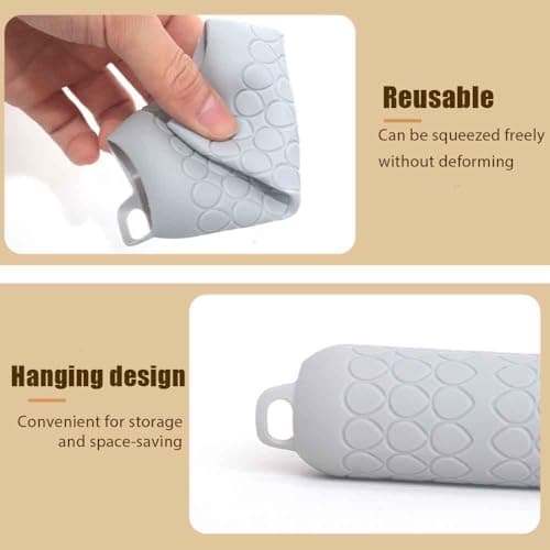 Garlic Peeler Skin Remover Roller Keeper,Easy Quick to Peeled Garlic Cloves with Silicone Tube Roller Garlic Peeling Kitchen Tool view 5