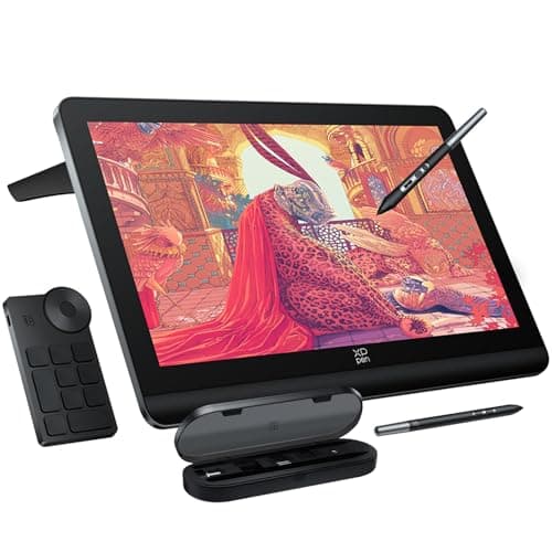 XPPen 4K UHD Artist Pro 19 Gen2 Drawing Tablet with Screen, 156% sRGB Graphic Tablet with 1.07 Billion Colors Anti-Glare Drawing Monitor with Dual 16384 Pen Pressure Stylus, Mini Keydial, 18.4" view 1