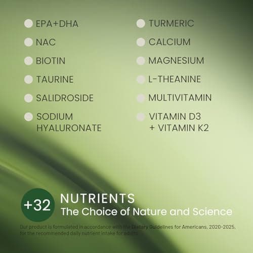NEUMINA Womens Multivitamin Daily Vitamin Packs for Women, 30 Packs | All-in-One Vitamin Packs, Multivitamin for Women, Hair Skin & Nails Support, Energy Production, Bone Health, Stress Relief view 3