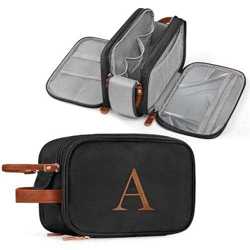 YOOLIFE Travel Toiletry Bag for Mens Birthday Gifts for Men, Black A — image 1
