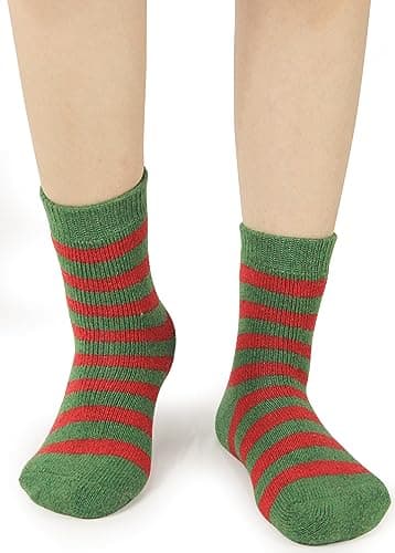 BenSorts Women's Winter Boots Socks Thick Warm Cozy Crew Socks Solid Color Gifts view 5