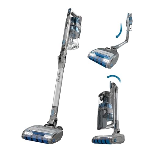 Shark Vertex Cordless Stick Vacuum | Powerful Suction, 60min Runtime, No Hair Wrap | HEPA Filter, XL Dust Cup, DuoClean PowerFins, MultiFLEX Wand | Crevice Tool & Pet Multi-Tool | Silver | IZ464H view 1