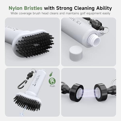 SOMORA Golf Club Cleaner Water Brush Anti-Leak Golf Accessories for Men view 2