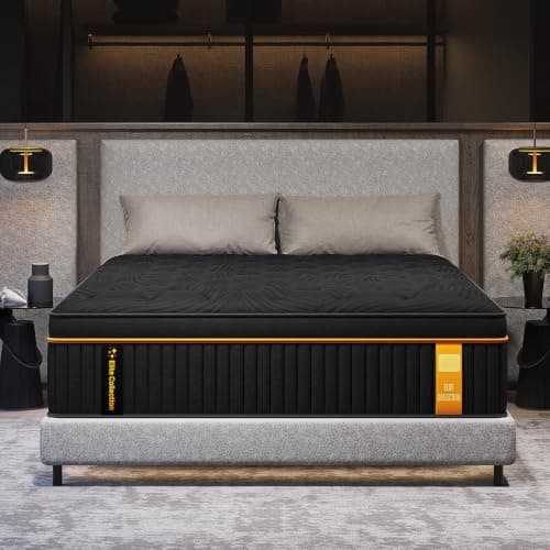 Drxspo Twin Size Hybrid Mattress 14 Inch Medium Firm Upgraded Edge Support | Twin Mattress in a Box Cooling Gel Memory Foam Pocket Springs, Motion Isolation, Pressure Relief, CertiPUR-US Certified — image 1