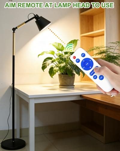 Arikashin Standing Plant Grow Light, LED Growing Light Full Spectrum for Indoor Plants，4/8/12H Timer, Flow Grow Light for Tall Large Indoor Plants view 6