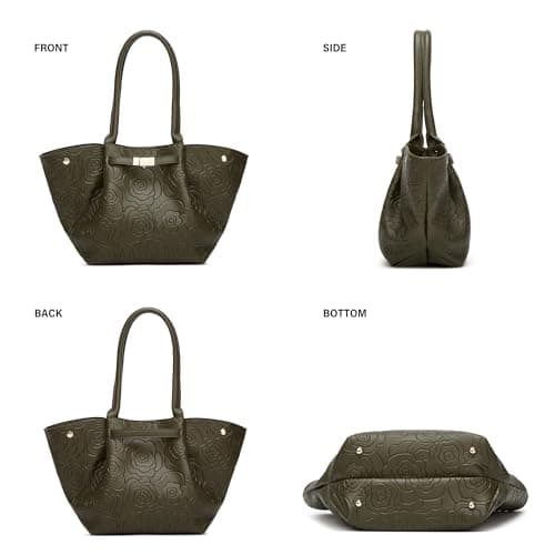 Women Fashion Handbags Wallet Tote Bag Shoulder Bag Top Handle Satchel Purse Set 4pcs view 3