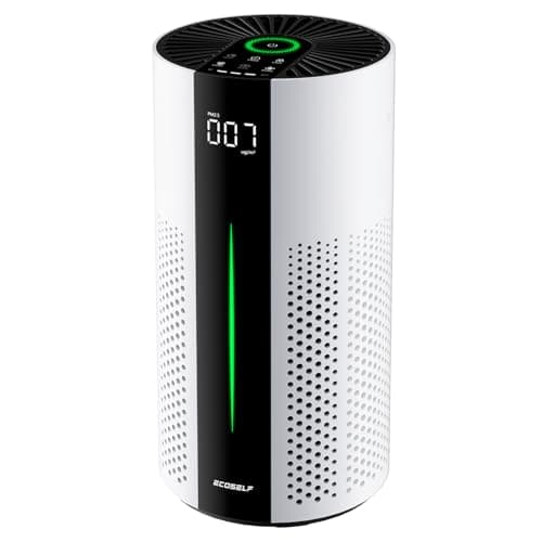 ECOSELF Air Purifiers for Home Large Room up to 1800 Ft², Air Purifiers for Bedroom 360° Air Intake with Smart Auto Mode, HEPA Air Purifier, Air Cleaner for Smoke PoIIen Pet Dander, HAP609 view 1