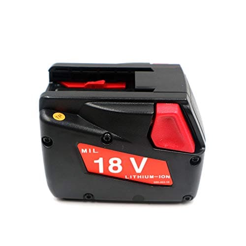 18V 5.0Ah/5000mAh Replacement Battery for Milwaukee 18V Cordless Power Tools,Compatible with 48-11-1830 4932352002 4932399512 MV18B V18 F38,Lithium Ion Battery with LED Indicator,Fast Charging view 5