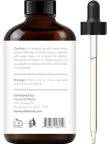 Handcraft Blends Lavender Essential Oil – Huge 4 Fl Oz – 100% Pure and Natural – Premium Grade Essential Oil for Diffuser and Aromatherapy, Skin, Massage, Candle and Soap Making Fragrance view 3