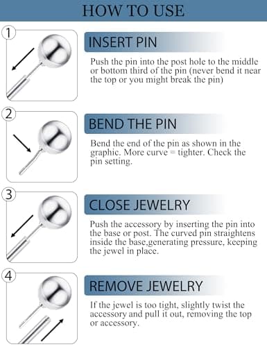 ZNBOH 5 Pairs Flat Back Earrings Stud Gold Threadless Tragus Cartilage for Women Men 925 Sterling Silver Post 14K Gold Hypoallergenic Earring Set for Multiple Piercing Nose Medusa Piercing Jewelry 18G view 5