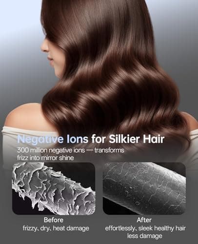 CONFU Blow Dryer with Diffuser, 1400W Hair Dryer with Diffuser and Concentrator, Speed Hairdryer for Fast Drying, Frizz Control, Lightweight for Home, Travel view 4