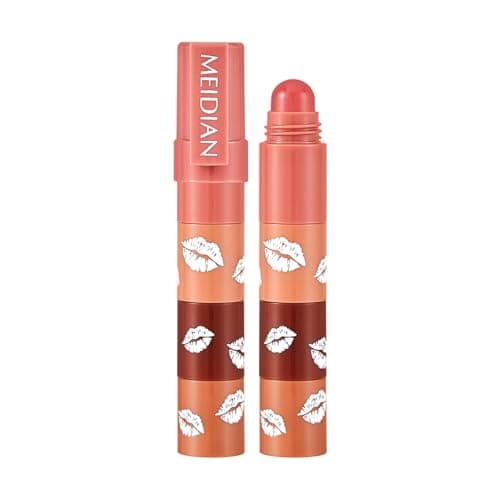 ADMD 4-in-1 Velvet Lipstick Pen All-in-One Lipstick, Liner,Balm & Gloss Waterproof,Long-Lasting Matte Lip Crayon with 4 Random Colors view 1