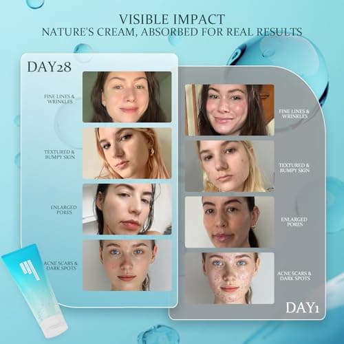 Luxeviss Anti-Aging Night Cream – Overnight Face Moisturizer with Collagen Peptides, Ceramides & Hyaluronic Acid – Deep Hydration Wrinkle Care for Firming & Smoothing, Fragrance-Free, 3.35 Fl Oz view 5