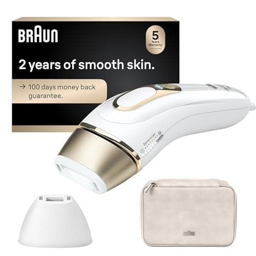 Braun IPL, Silk·Expert Pro 5, IPL Hair Removal for Women and Men, Permanent Laser Hair Reduction At-Home, 2 Heads, Pouch, IPL5137 — image 1