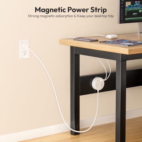 NTONPOWER Magnetic Power Strip,  20W PD Fast Charging USB C Ports view 2