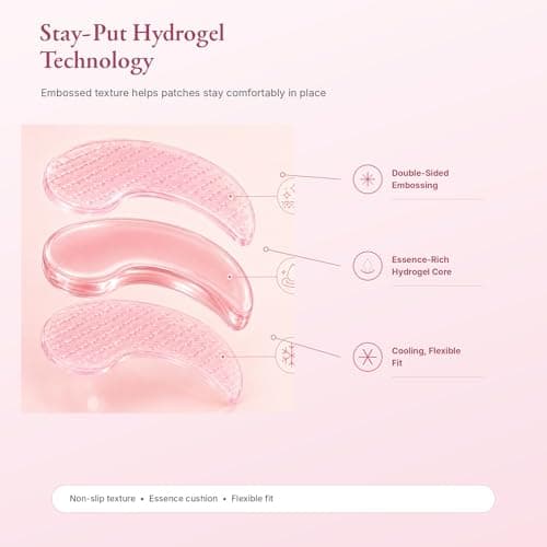 Salmon PDRN 5000ppm Eye Patches with Retinal & 10 Peptides, 60 Patches view 5