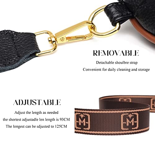 Eslcorri Small Crossbody Sling Bag for Women Trendy - Fanny Packs Leather Chest Belt Bum Bag Anti Theft Purse for Travel view 6