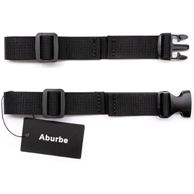 Backpack Chest Strap, Universal Add on Adjustable Sternum Strap, Chest Belt Replacement, with Heavy Duty Quick Release Buckle Clip, for Travel, Hiking, Camping, School(Black)