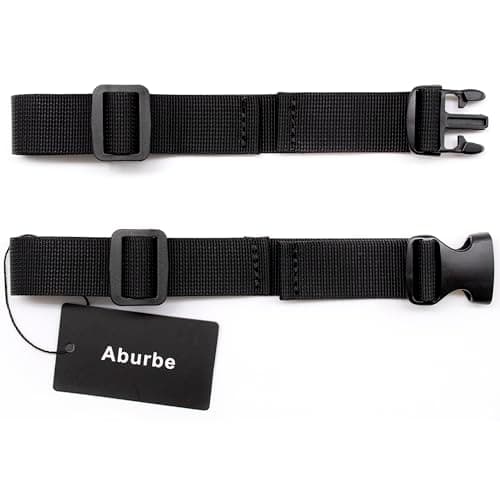 Backpack Chest Strap, Universal Add on Adjustable Sternum Strap, Chest Belt Replacement, with Heavy Duty Quick Release Buckle Clip, for Travel, Hiking, Camping, School(Black) — image 1