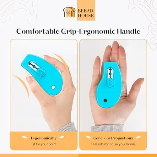 KacNacPro Bread Lame Sourdough Scoring Tool, Extractable & Magnetic Bread Scoring Tool, Bread Scoring Knife for Sourdough Bread Baking, Bread Scorer Tool with 5 Replaceable Razor Blades view 5