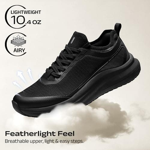 Bruno Marc Men's Non Slip Lightweight Cushion Mesh Sneakers Walking Shoes Breathable Comfortable Casual Shoes view 5