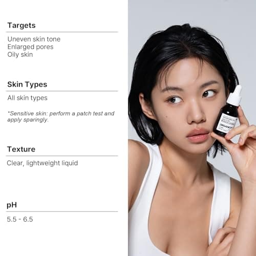Organicity Niacinamide 20% + Hyaluronic Acid 1% Concentrated Serum, 1.01 + 0.16 Fl Oz, Pore Minimizer & Moisturizer Vitamin B3 for Even Skin Tone & Fine Lines view 5