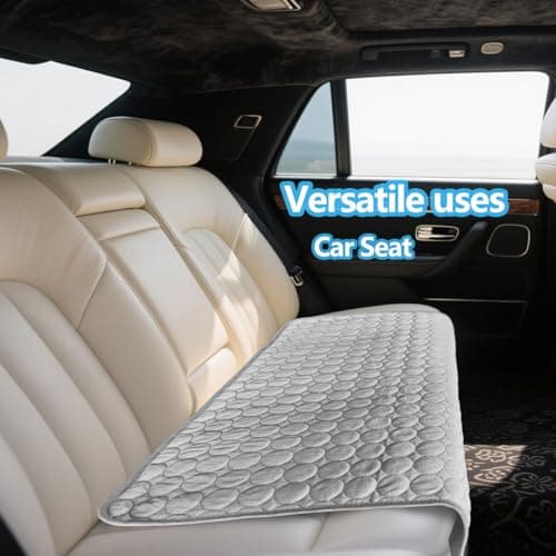 SFYWMGS Dog Cooling mat, 59’’×40’’Washable Cooling Pad for Dogs, Large Dog mat Designed for Summer, Breathable and Easy to Carry pet mat for Dogs, Cats and Pets view 5