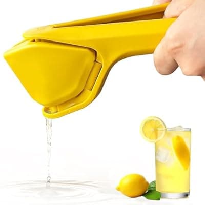 Juice Squeezer Handheld Lime Juicer Squeezer Effortless Juice Presser Small Manual Fruit Squeezer Citrus Press Folds Flat Design For Saving Space Strorage, Easy to Use for Lemon, Lime, Cirtus, Orange