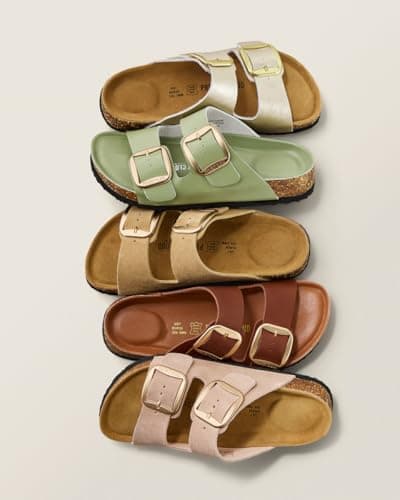 Project Cloud 100% Genuine Leather Flat Sandals for Women 2026 Comfortable Beach Essentials Womens Sandals Memory Foam Vacation Essentials Slides for Women Footwear (Santorini) view 6