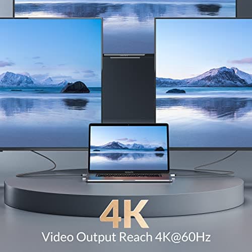 SETMSPACE USB C Data Cable [20 Gbps] 240W PD Fast Charging Cable, USB Cable [4K@60Hz] USB 3.2 Gen 2x2, Extra-Tough Type C Charger Cord, Braided USB C Cable for Laptop- 6.56ft view 2