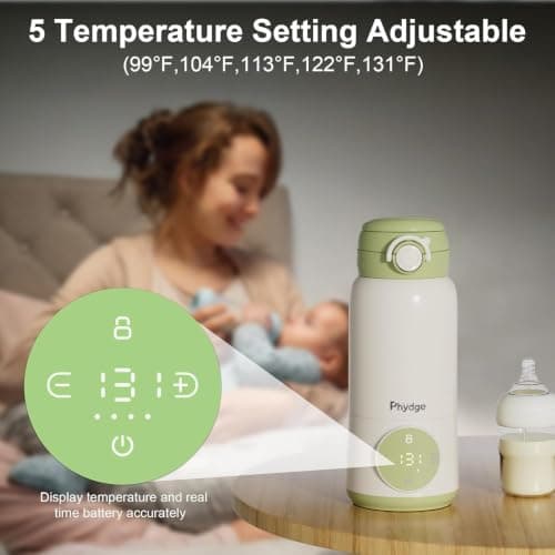 Portable Bottle Warmer for Travel, on The go for Formula, Breastmilk view 6