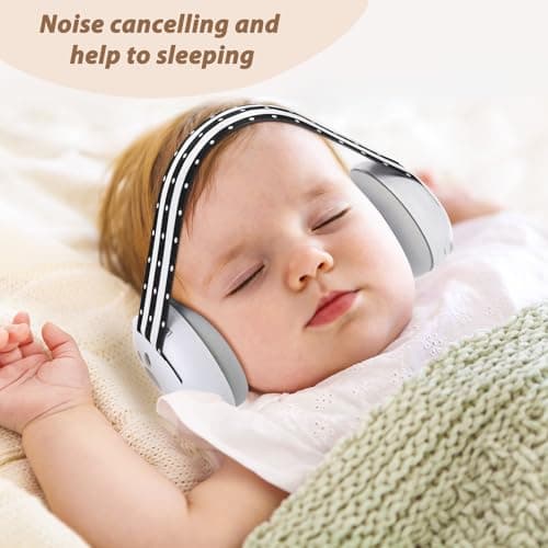 Laudexua Baby Ear Protection, Noise Cancelling Headphones for Babies and Toddlers Up to 36 Months view 2