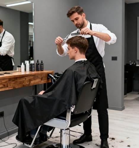 Ofmeow Beard Trimmer for Men Cordless Hair Clippers with LCD Display Professional Gooming Set Haircut Trimmers Rechargeable Shaver Gift for Kid Boyfriend Boy Family view 5