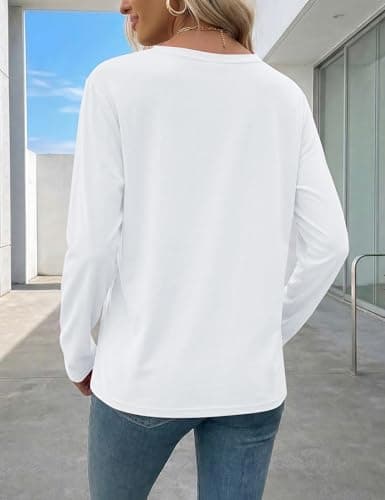 Women's Cotton T-Shirts Short Sleeve Crewneck Basic Solid Color Tee Loose Fit Shirts Breathable Comfy Summer Tops 2026 view 5