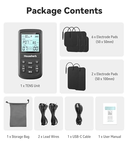 TENS Unit Muscle Stimulator for Pain Relief, EMS Massager, Dual Channel view 5