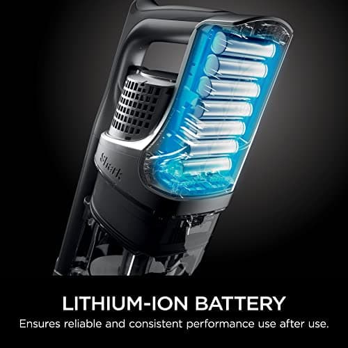 Shark Vertex Cordless Stick Vacuum | Powerful Suction, 60min Runtime, No Hair Wrap | HEPA Filter, XL Dust Cup, DuoClean PowerFins, MultiFLEX Wand | Crevice Tool & Pet Multi-Tool | Silver | IZ464H view 4