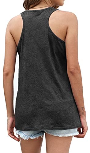 DESFSE American Flag Tank Top Women 4th of July Tanks Tops for Womens USA Flag Patriotic Shirts Vest Racerback Sleeveless Tee view 2