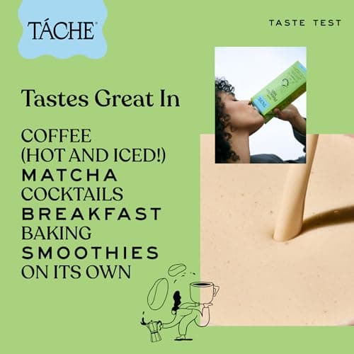 Táche Unsweetened Barista Pistachio Milk, Plant-Based Pistachio Creamer for Coffee and Lattes, Frothy, Vegan Pistachio Cream with No Added Oil, Dairy-Free Milk Alternative, (32oz, 6-Pack) view 5