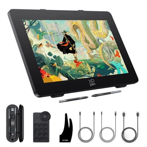 XPPen Artist Pro 24 Gen2 23.8" Drawing Tablet with Screen, △E < 1 Graphic Tablet with Full Laminated AG Screen, Drawing Monitor with Dual 16384 Pen Pressure Battery-Free Stylus, Mini Keydial view 1