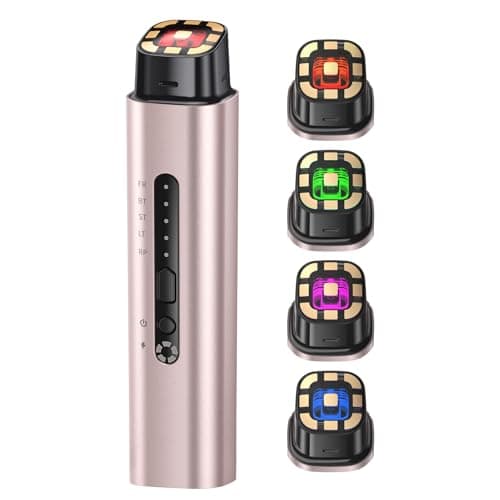 Oranmagic Microcurrent Facial Device - 5-in-1 Skin Tightening & Lifting Facial Machine - 5 Color Face Light Therapy Device - Professional Skin Care Tone Beauty Devices for Face, Neck, and Eye Area — image 1