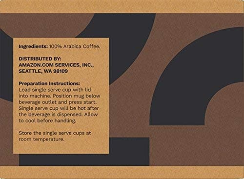 Amazon Brand - Solimo Dark Roast Coffee Pods, Compatible with Keurig 2.0 K-Cup Brewers 100 Count(Pack of 1) view 5
